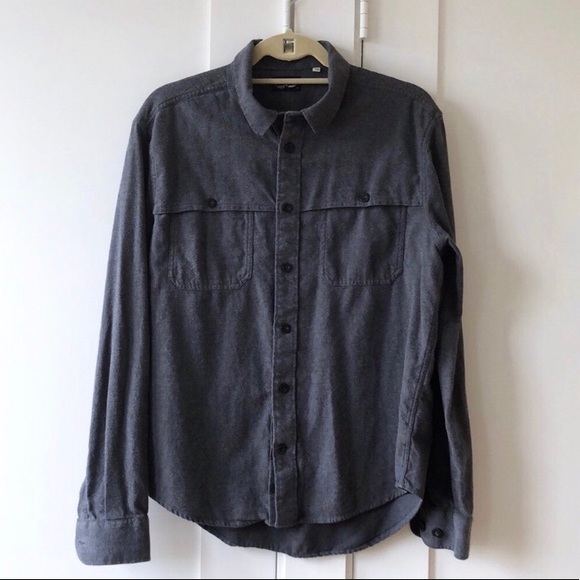 CHEAP MONDAY GREY ICHIRO BUTTON DOWN - Picture 1 of 4